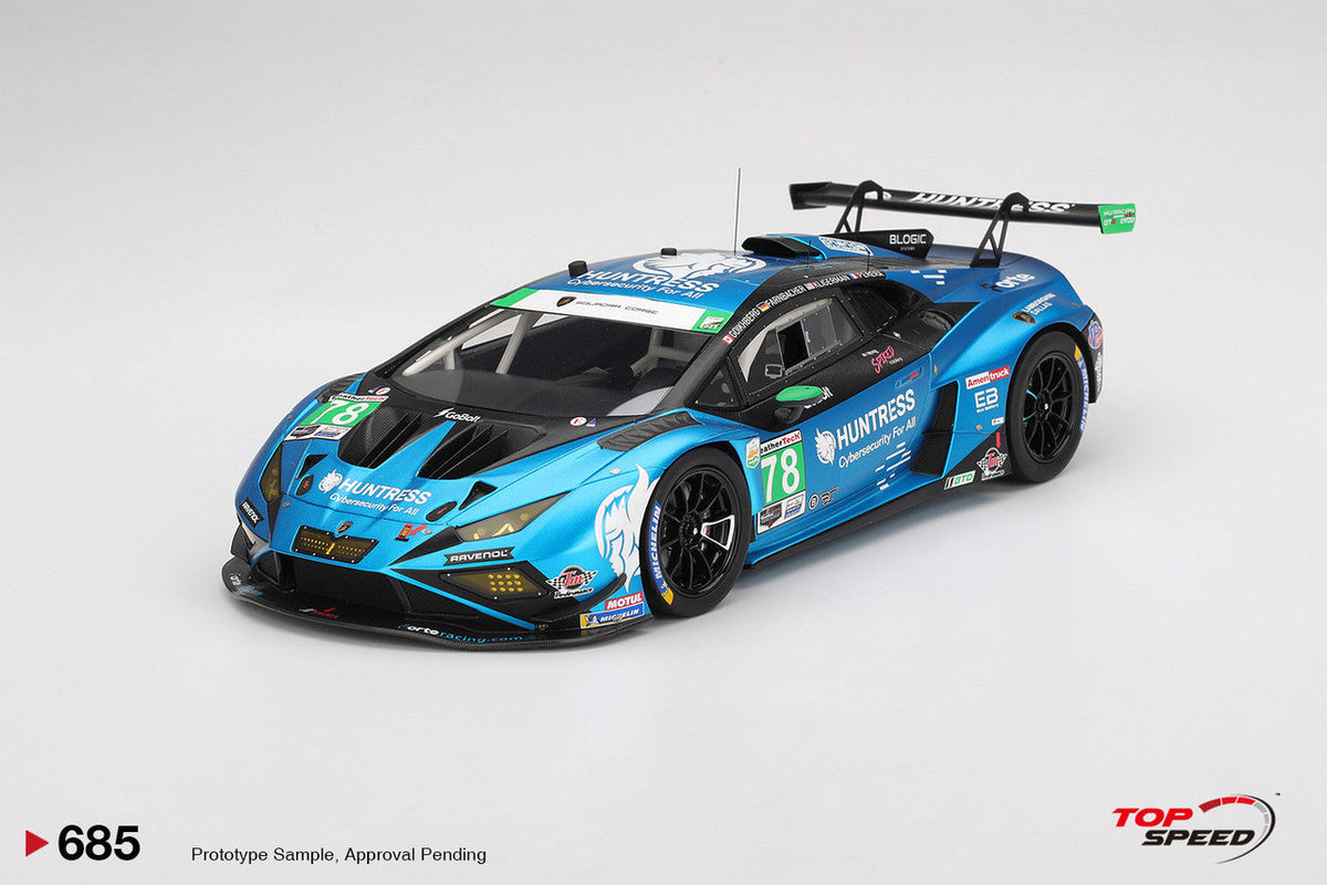 Topspeed Lamborghini Huracan GT3 EVO2 #78 Forte Racing IMSA 2025 Dayto ...